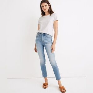 Women’s Madewell 10” High-Rise Skinny Crop Jeans in Horne Wash Size 27